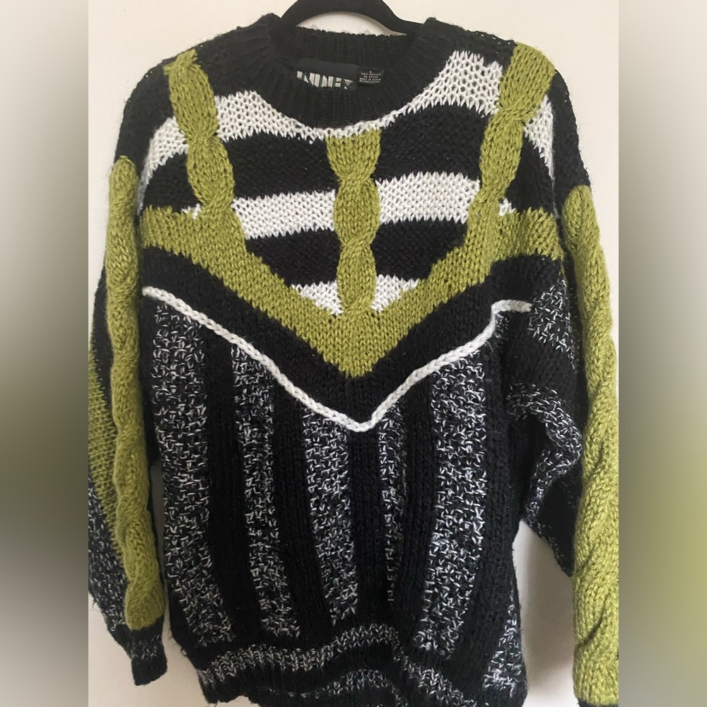 Vintage 90s Index Sweater
